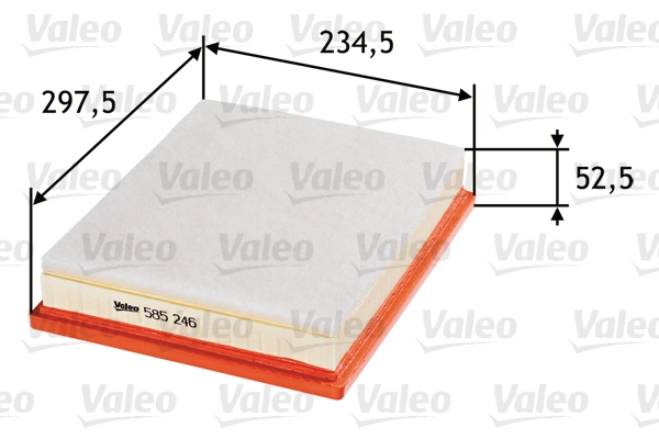 Воздушный фильтр VALEO 585246