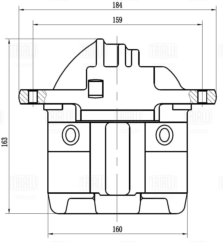 Тормозной суппорт TRIALLI CF 012104