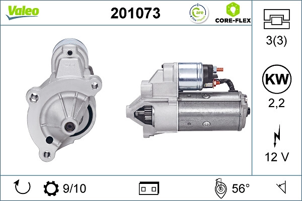 Стартер VALEO 201073
