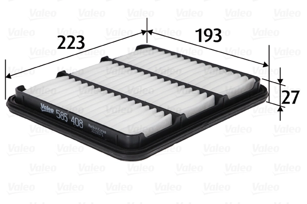Воздушный фильтр VALEO 585408