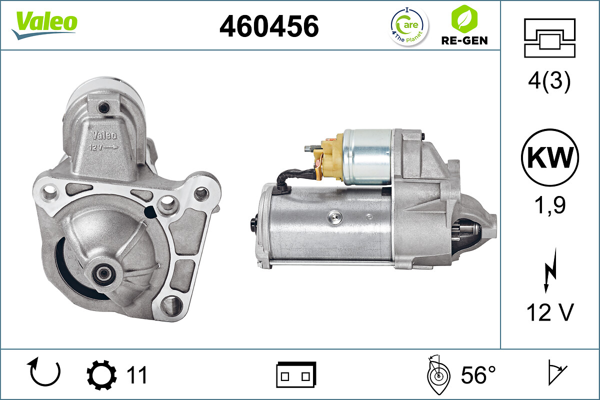 Стартер VALEO 460456