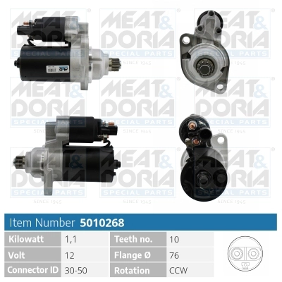 Стартер MEAT & DORIA 5010268
