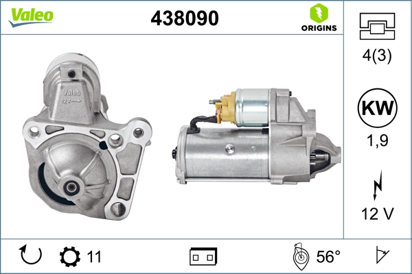 Стартер VALEO 438090