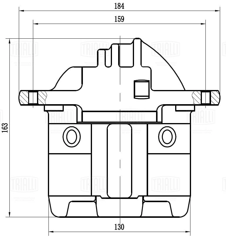 Тормозной суппорт TRIALLI CF 012103