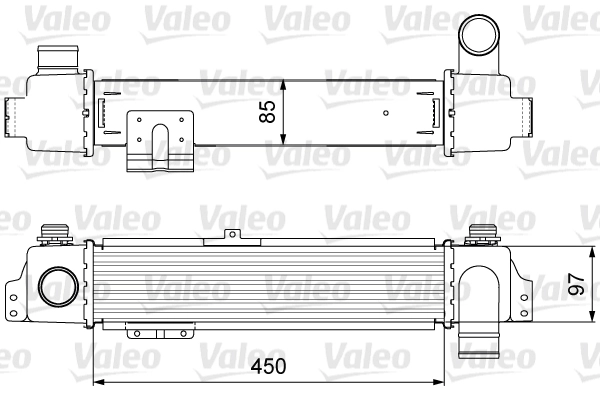 Интеркулер VALEO 818634