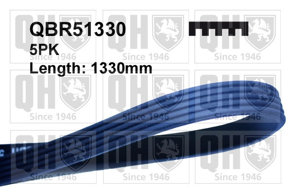 Поликлиновой ремень QUINTON HAZELL QBR51330