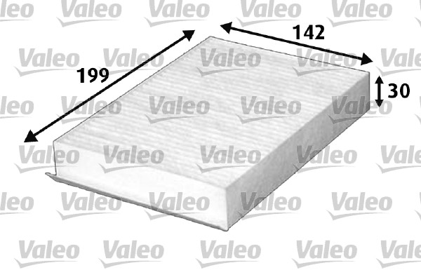 Фильтр воздух во внутренном пространстве VALEO 715644