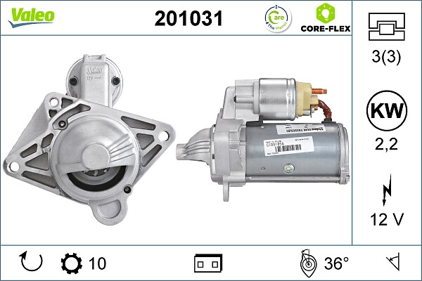 Стартер VALEO 201031