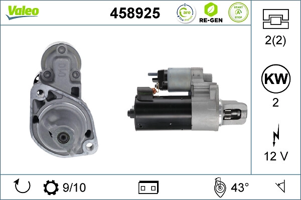 Стартер VALEO 458925