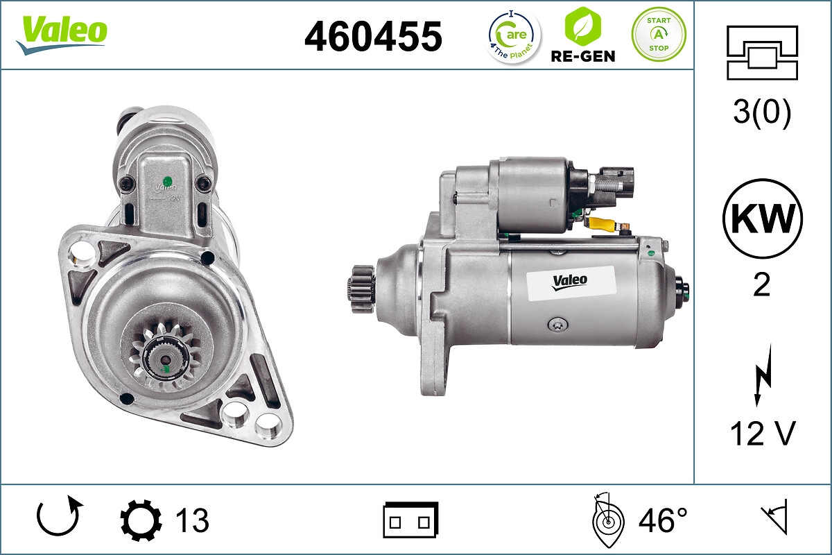 Стартер VALEO 460455