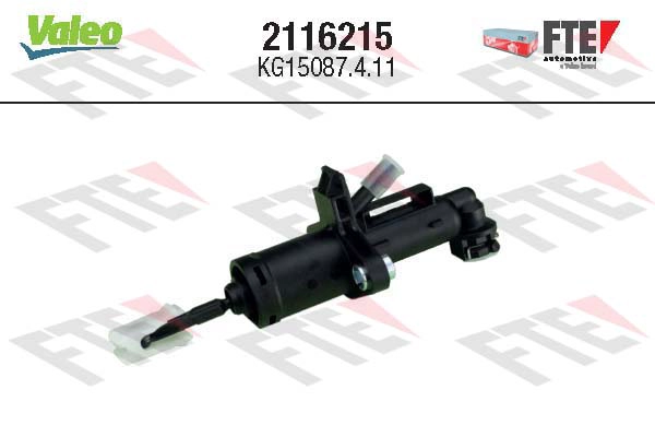 Главный цилиндр система сцепления VALEO 2116215