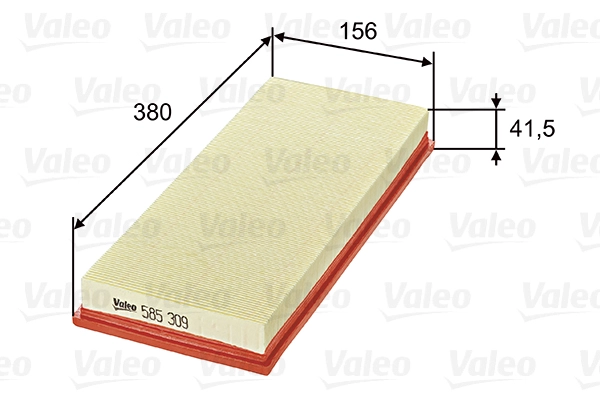 Воздушный фильтр VALEO 585309