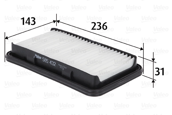 Воздушный фильтр VALEO 585432