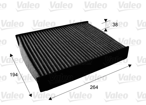 Фильтр воздух во внутренном пространстве VALEO 715672