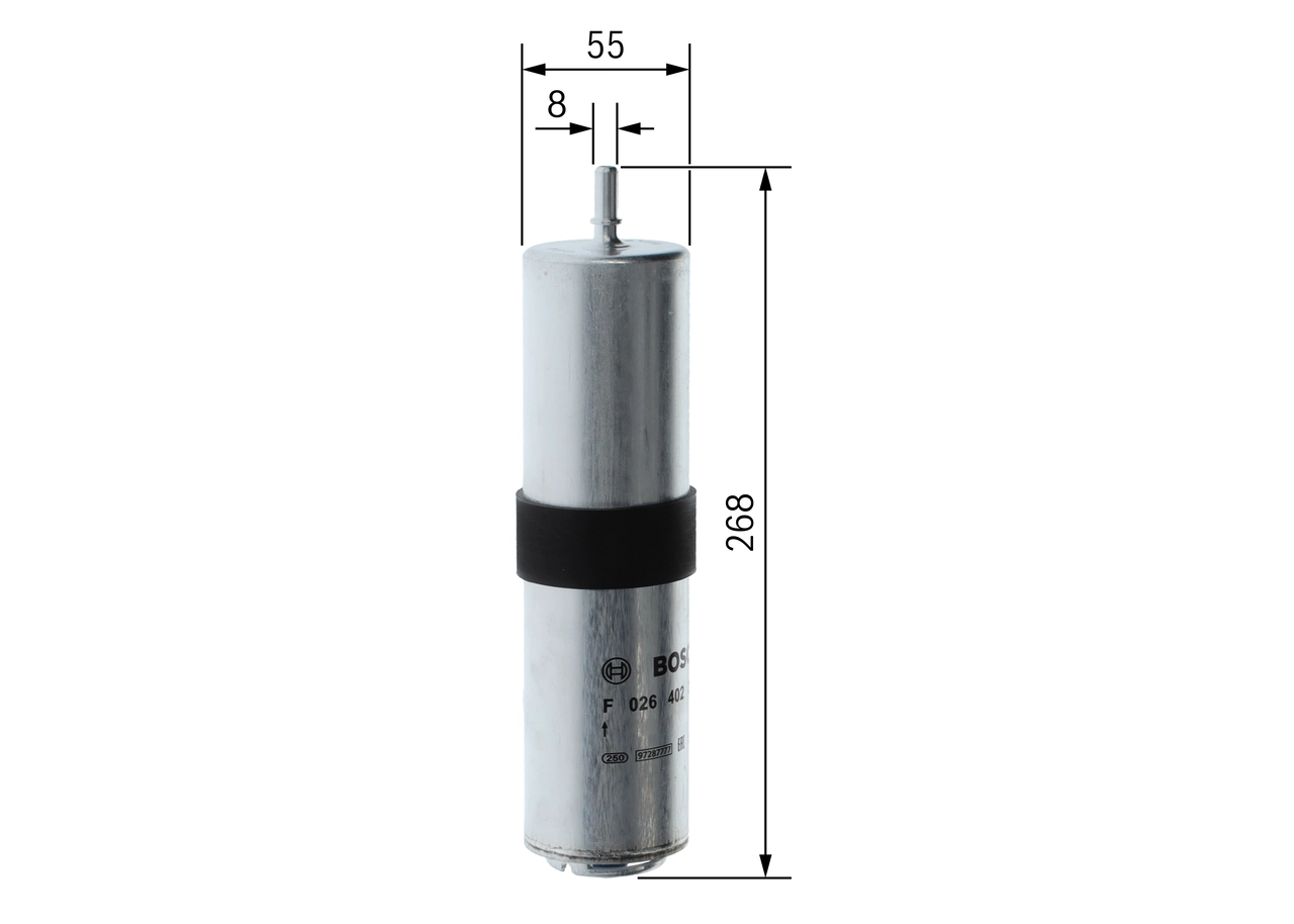 Топливный фильтр BOSCH F 026 402 257