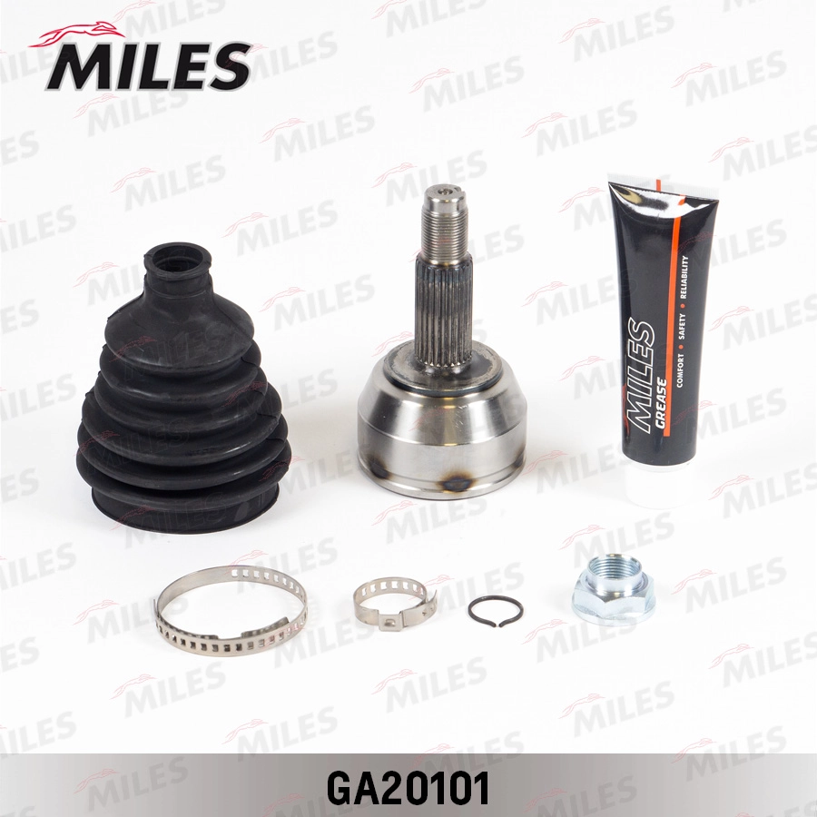 Шарнирный комплект приводной вал MILES GA20101