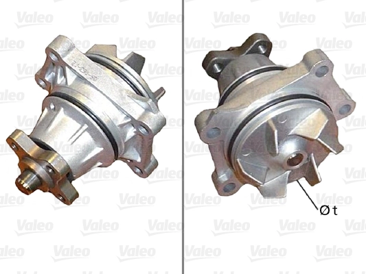 Водяной насос охлаждение двигателя VALEO 506903