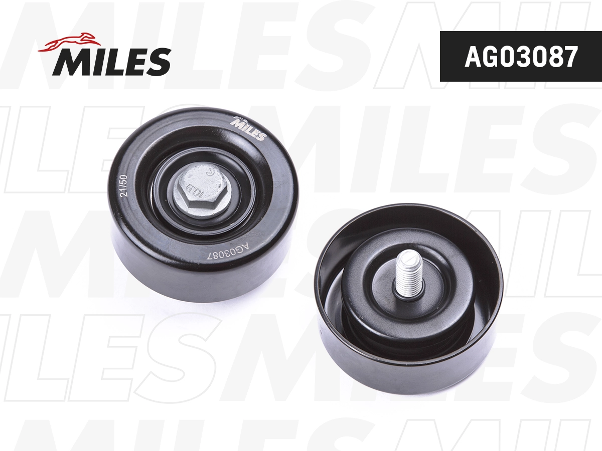 Паразитный / ведущий ролик поликлиновой ремень MILES AG03087