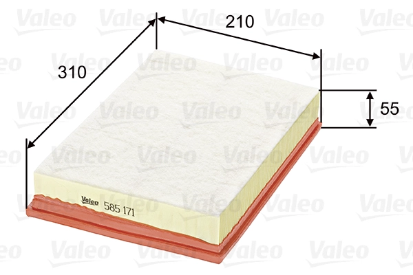 Воздушный фильтр VALEO 585171