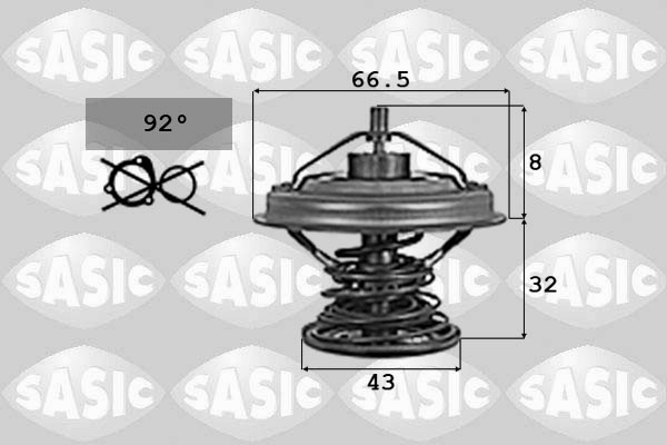 Термостат охлаждающая жидкость SASIC 9000701