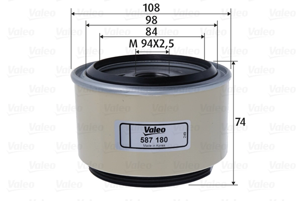 Топливный фильтр VALEO 587180