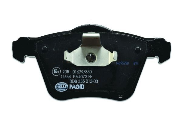 Комплект тормозных колодок дисковый тормоз HELLA/BEHR/PAGID 8DB 355 013-001