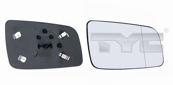 Зеркальное стекло наружное зеркало TYC 325-0016-1