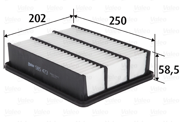 Воздушный фильтр VALEO 585473