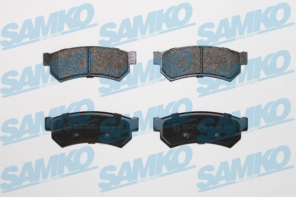 Комплект тормозных колодок дисковый тормоз SAMKO 5SP1564