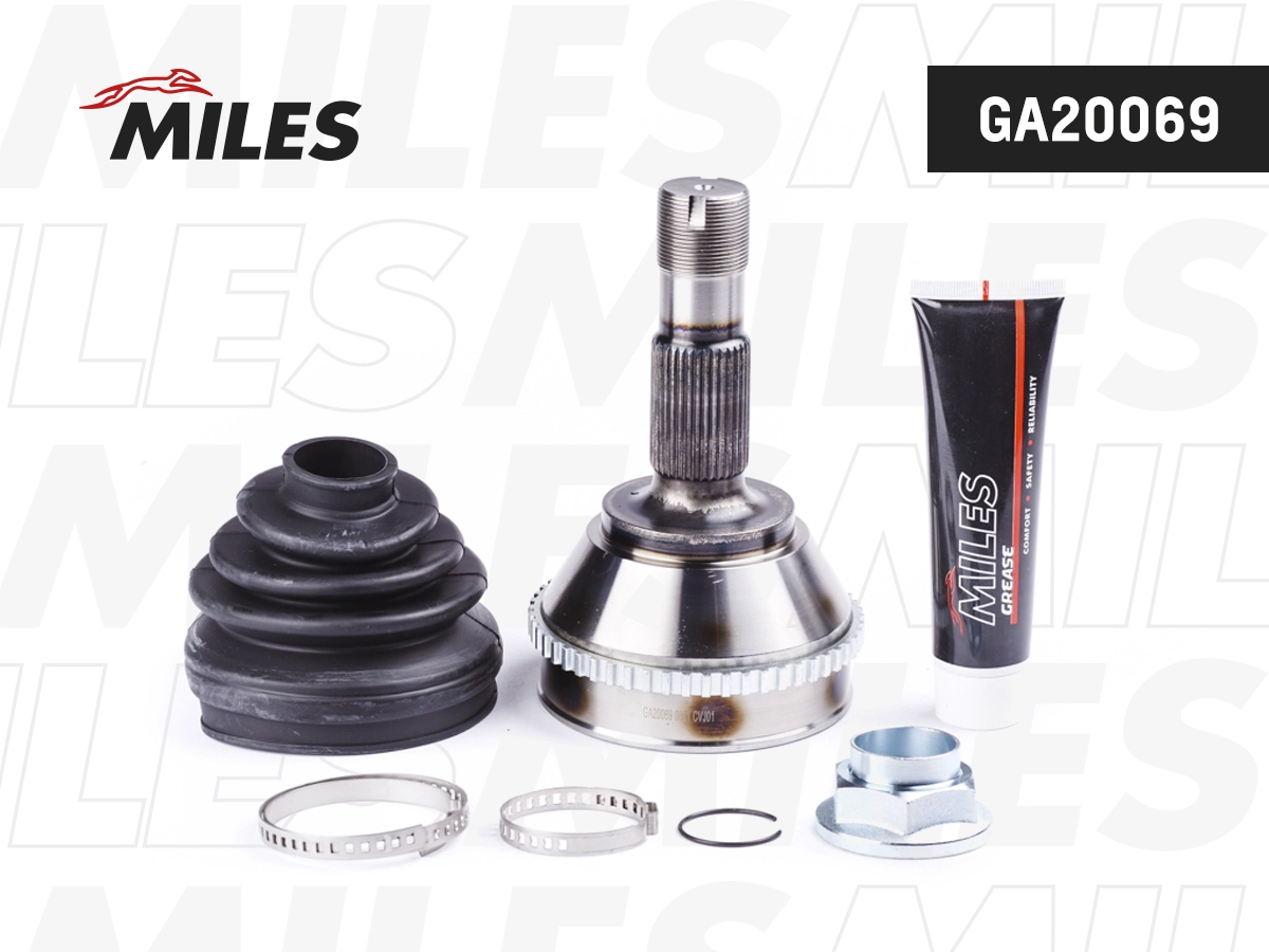 Шарнирный комплект приводной вал MILES GA20069