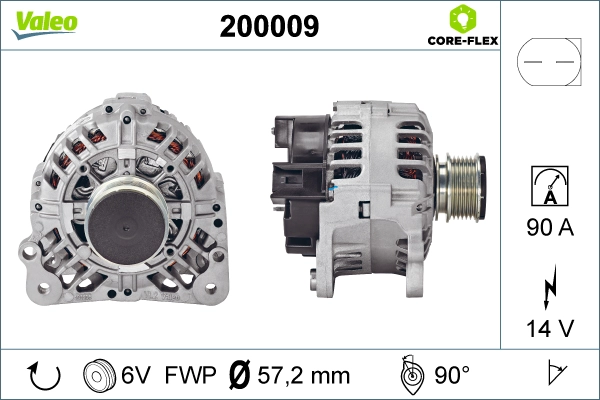 Генератор VALEO 200009
