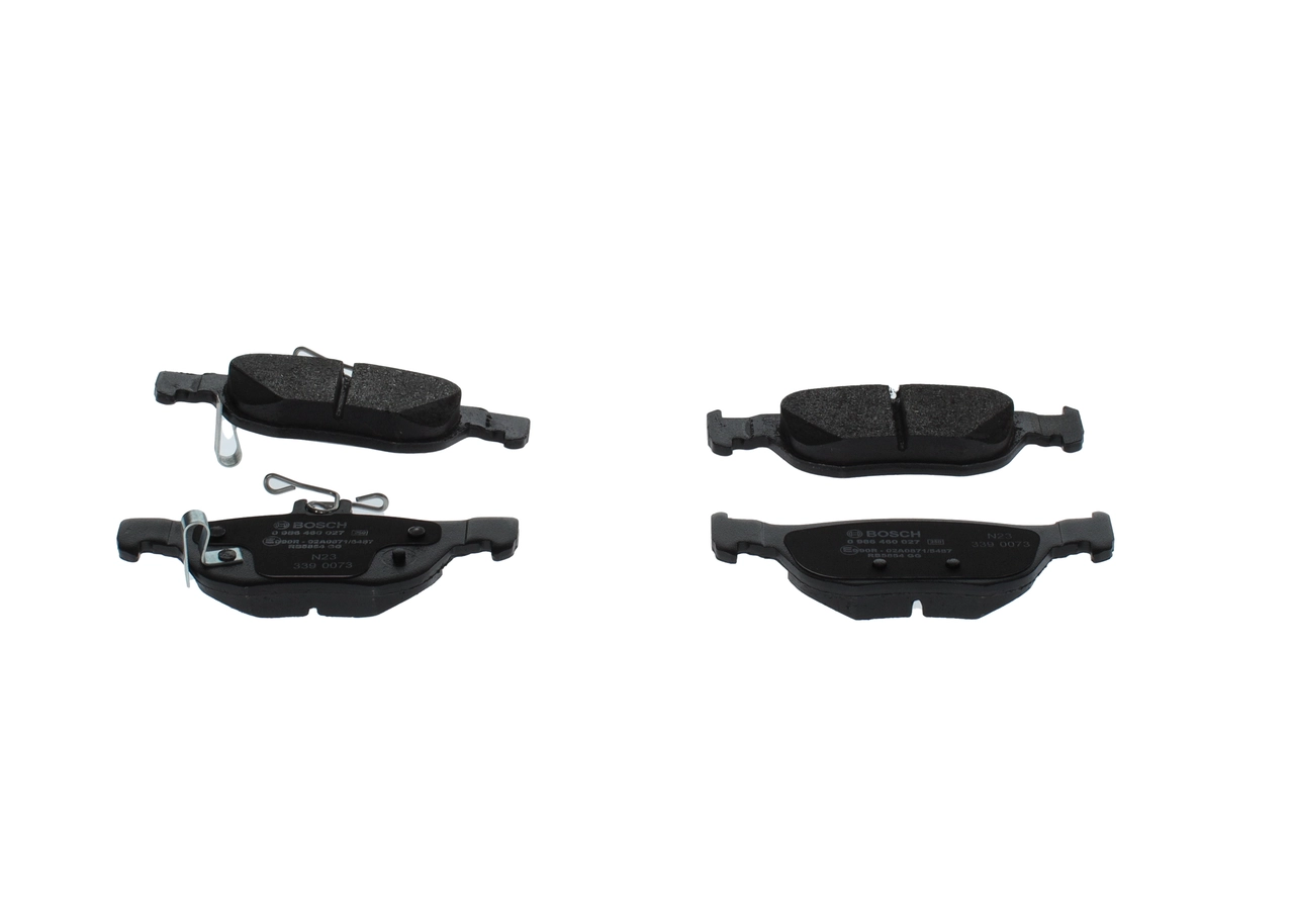 Комплект тормозных колодок дисковый тормоз BOSCH 0 986 460 027