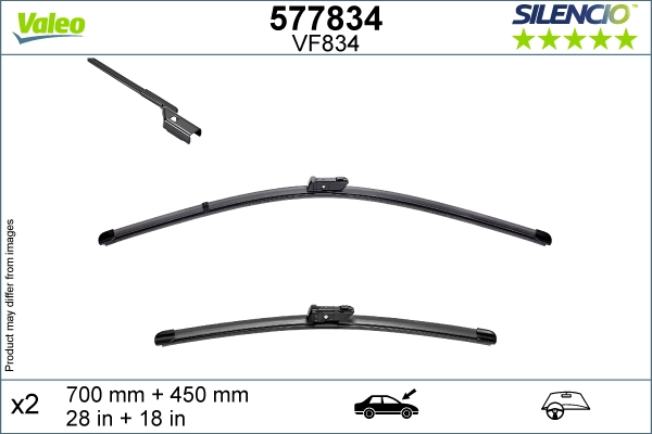 Щетка стеклоочистителя VALEO 577834