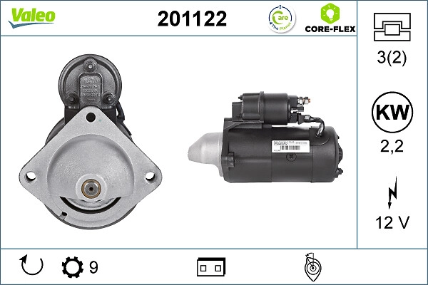 Стартер VALEO 201122