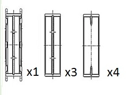 Подшипник коленвала FAI AUTOPARTS BM1012-STD