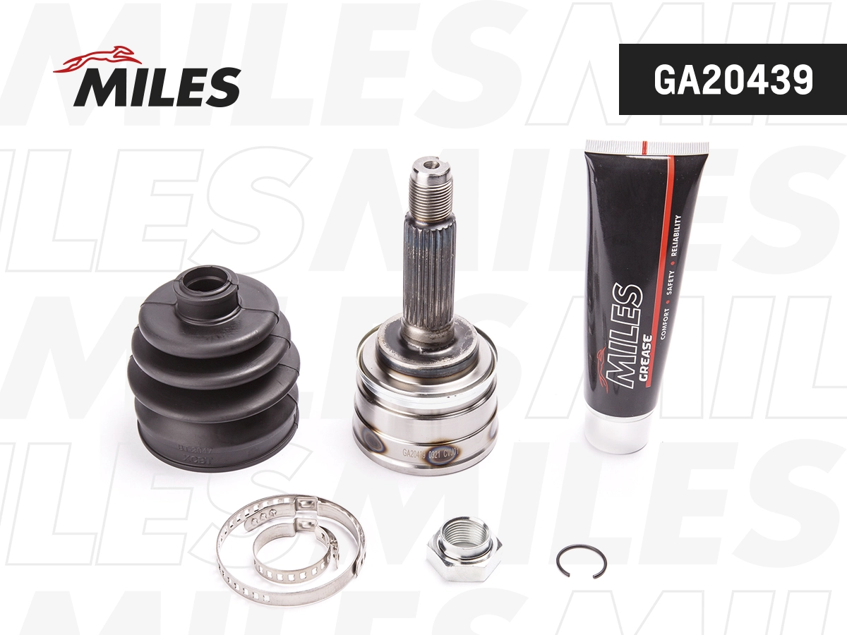 Шарнирный комплект приводной вал MILES GA20439
