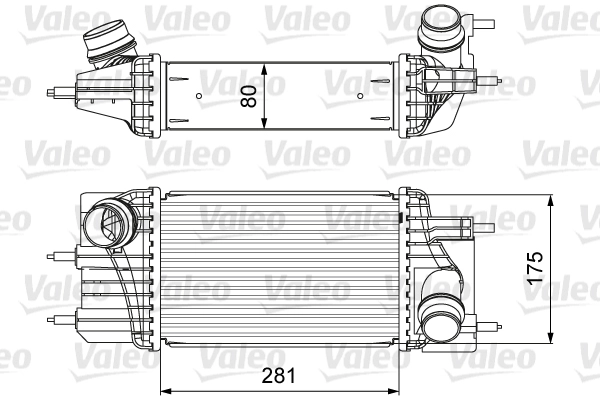 Интеркулер VALEO 818666