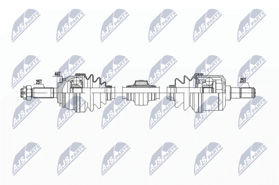 Приводной вал NTY NPW-HY-613