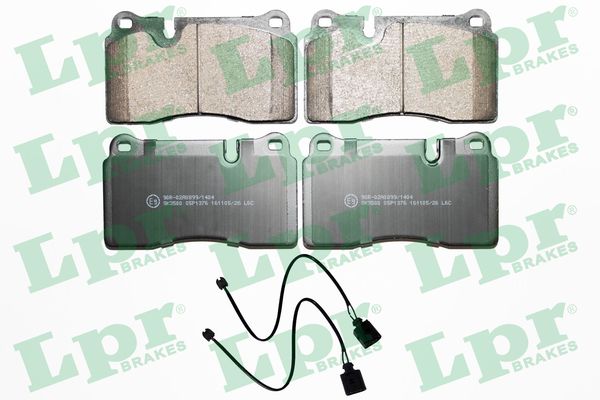 Комплект тормозных колодок дисковый тормоз LPR 05P1376B
