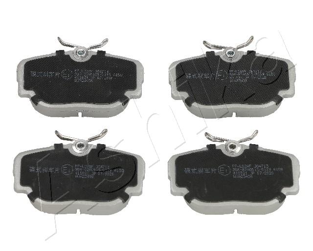 Комплект тормозных колодок дисковый тормоз ASHIKA 51-0L-L02
