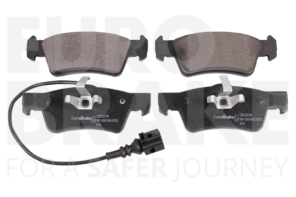 Комплект тормозных колодок дисковый тормоз EUROBRAKE 5502224789
