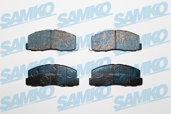 Комплект тормозных колодок дисковый тормоз SAMKO 5SP260