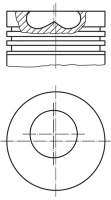 Поршень MAHLE/KNECHT 015 06 00