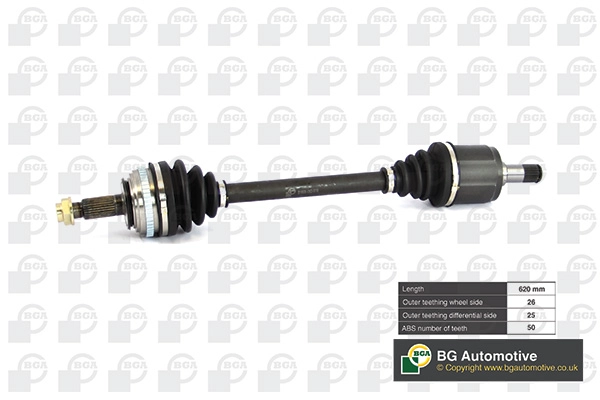 Приводной вал BGA DS2502RA