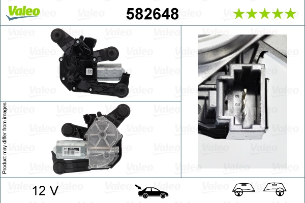 Двигатель стеклоочистителя VALEO 582648