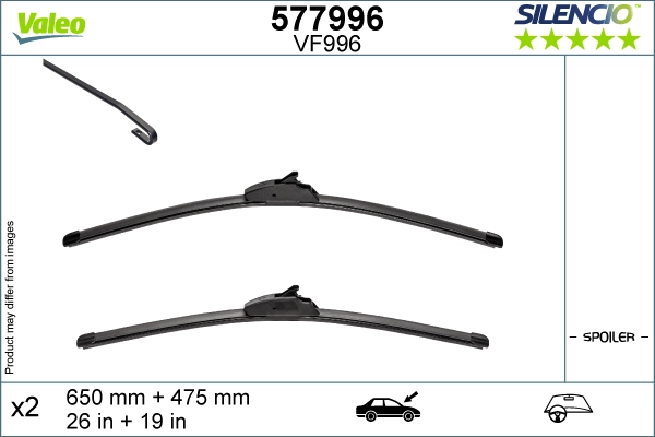 Щетка стеклоочистителя VALEO 577996