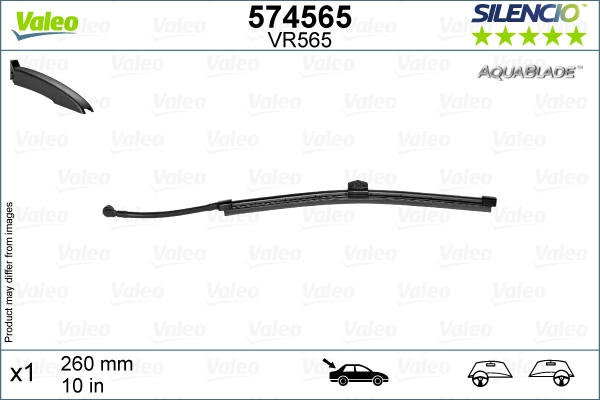 Щетка стеклоочистителя VALEO 574565