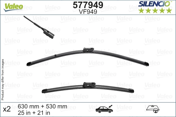 Щетка стеклоочистителя VALEO 577949