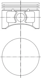 Поршень пневматический компрессор KOLBENSCHMIDT 94294600