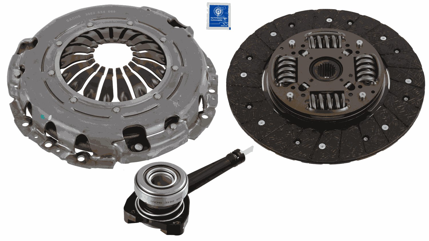 Комплект сцепления SACHS 3000 990 483
